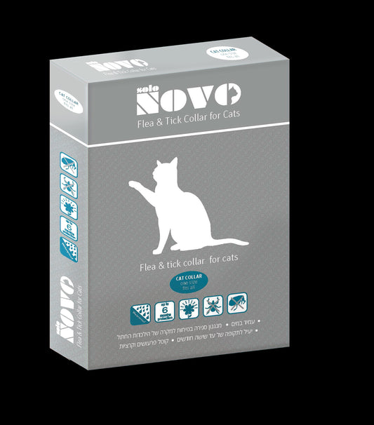 קולר סולאנו NOVO נגד פרעושים וקרציות