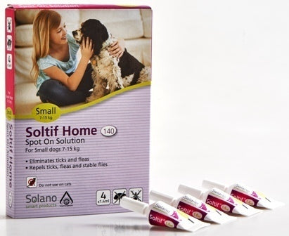 Soltif Home- אמפולות נגד פרעושים וקרציות לכלבים